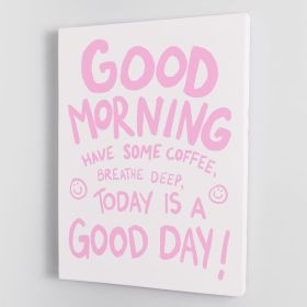 Good Morning Canvas Print or Poster (Type: Poster Print, size: 40" x 26" / 100cm x 65cm approx)